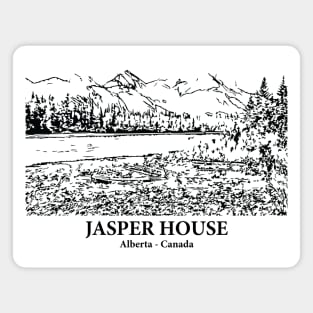 Jasper House - Alberta Magnet